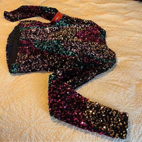 Multicolor Sequin Top - Picture 11 of 15